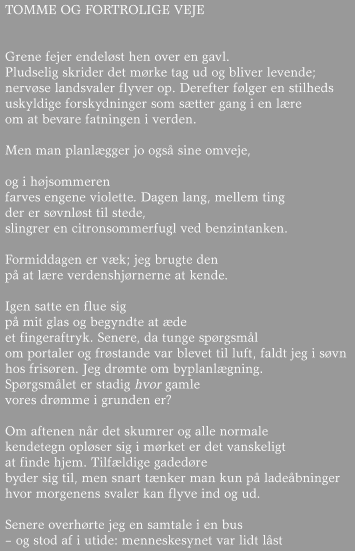 digt: Peter Nielsen